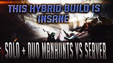 THIS BUILD IS CRAZY!!! The Division 1.7 + SOLO/DUO MANHUNTS VS SERVER