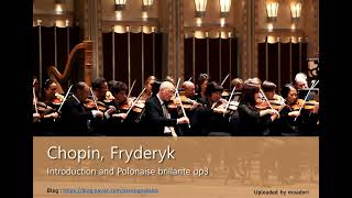 Chopin, Fryderyk Introduction and Polonaise brillante op3