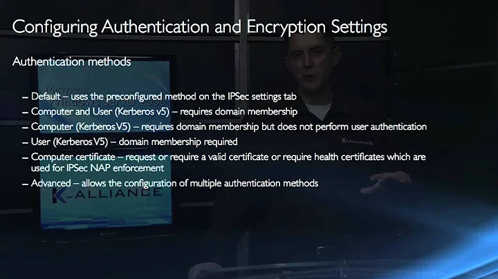 Configuring and Troubleshooting a Windows Server 2008 Tutorial Training Video Part 4 - K Alliance