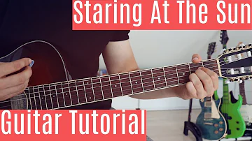 Staring At The Sun - Post Malone ft. SZA | Guitar Tutorial/Lesson | Easy How To Play (Chords)