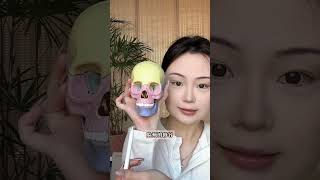 方圆脸肿眼泡‼️画修容…咱直接跟中式美学🔒！ #中式妆 #修容教程 #花知晓蝴蝶云肩系列  #美妆模范生 #秋冬方圆脸复古妆容