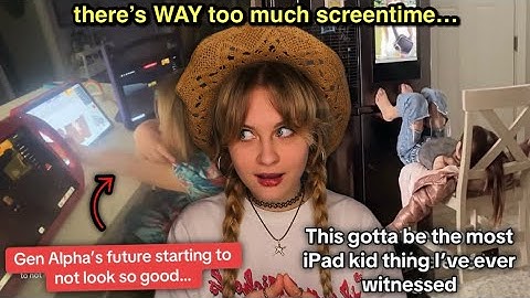 TikTok Has Me TERRIFIED For The Future of Gen Beta...