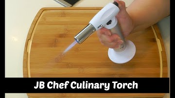 How to Fill a Creme Brulee Torch ~ JB Chef Culinary Torch Unboxing ~ Amy Learns to Cook