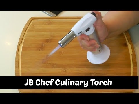 How to Fill a Creme Brulee Torch ~ JB Chef Culinary Torch Unboxing ~ Amy Learns to Cook