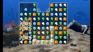 Jewels of Atlantis angespielt 🔱🐙: Quest Modus: Level 1-4 | PC | Match-3 Gelegenheitsspiel screenshot 4