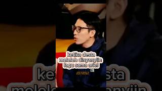 desta pernah dengerin ariel nyanyi sampe meleleh #shorts #vindes #ariel
