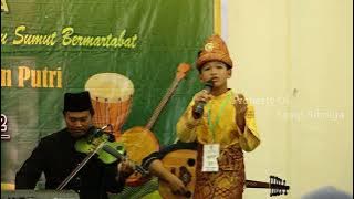 Bintang Vocalis Anak - Anak Putra Di Festival Seni & Qasidah Tingkat Prov Sumut 2022