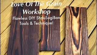 DIY Shou Sugi Ban Wood Burning Tools & Technique To Create Flawless Looking Walls, Fence or Siding!