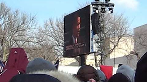 Obama Inauguration Speech Part I
