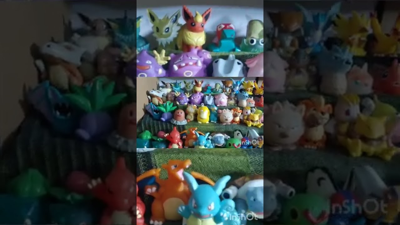 My Pokemon Finger Puppets and soft vinyl collection. I already have new ones so I'll make an update.