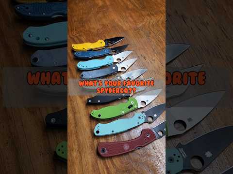 What's Your Favorite Spyderco Knife???