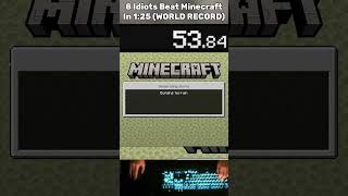 MINECRAFT CO-OP SPEEDRUN WORLD RECORD @Verdanttttt