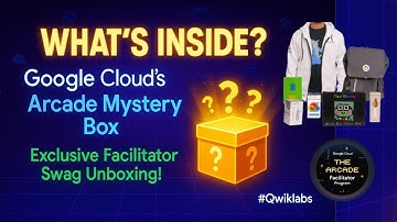 What’s Inside Google Cloud’s Arcade Mystery Box? 😱 Unboxing! || Arcade Facilitator Swag #qwiklabs