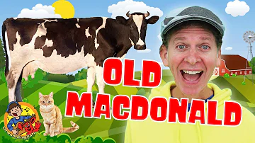 Old MacDonald Had A Farm | Farm Animals | Dream English Kids