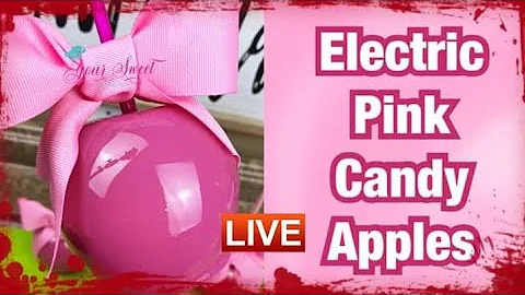 HOW TO ACHIEVE ELECTRIC PINK CANDY APPLES
