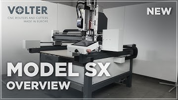 NEW VOLTER CNC Router Overview Model-SX