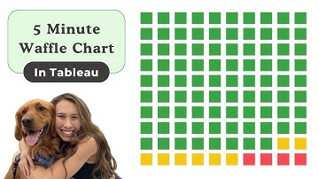 How to Create a Waffle Chart in Tableau in Under 5 Minutes: Simple and Fast Guide! 🧇