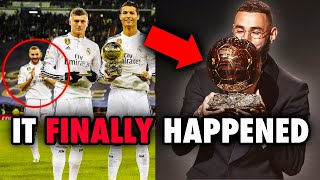 Karim Benzema Waited a LONG Time For This…