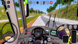 Solaris Urbino 18 Mountain Road Drive  Proton Bus Simulator Urbano Android  Gameplay 