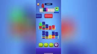 Sort dash Level 1-10 Solution Walkthrough 