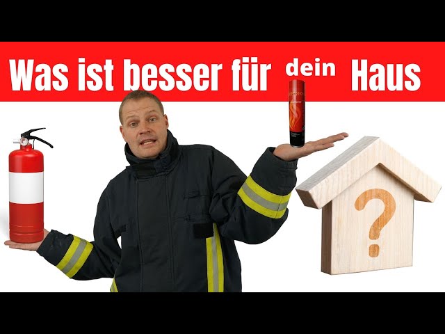 Test von Feuerlöschsprays mit erschreckendem Ergebnis! 