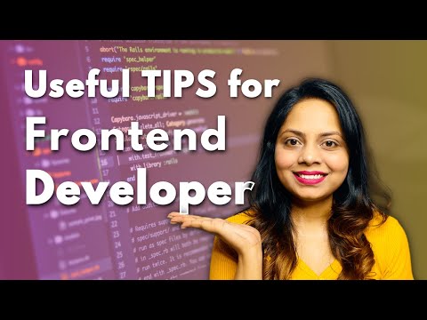 10 useful TIPS for FRONTEND DEVELOPER 🔥