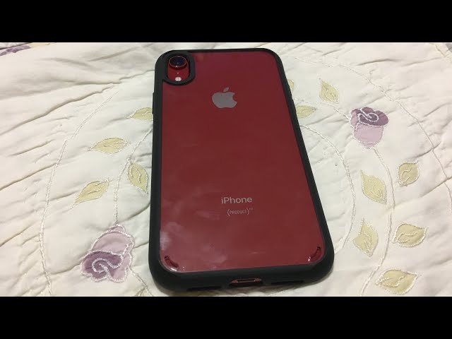 iPhone XR Case | Spigen® [Ultra Hybrid] Matte Black