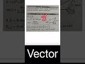 Vector | Vector addition | Triangle law of vector addition | Basic mathematics