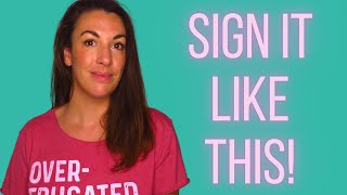 DON'T SIGN THAT! How to sign on behalf of a company the RIGHT WAY