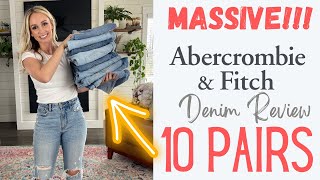 Every style of Abercrombie Jeans | Try-On Haul