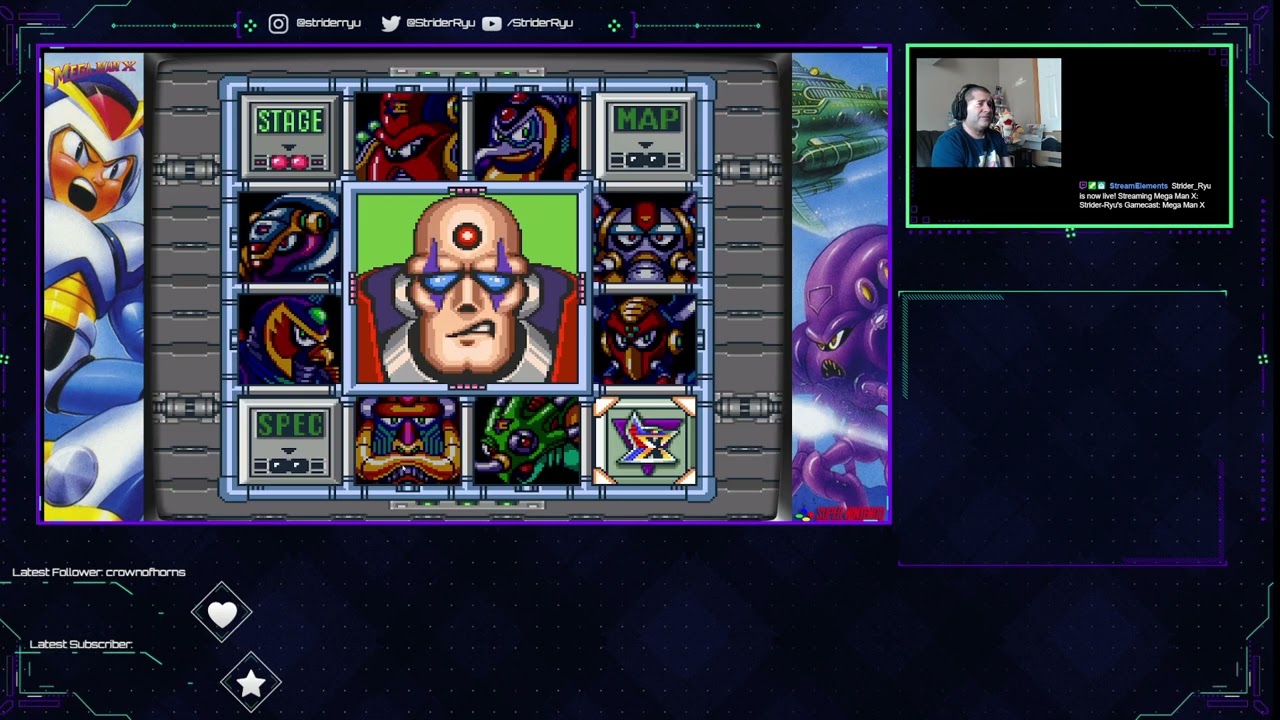 Strider-Ryu's Gamecast: Mega Man X (Part 2)