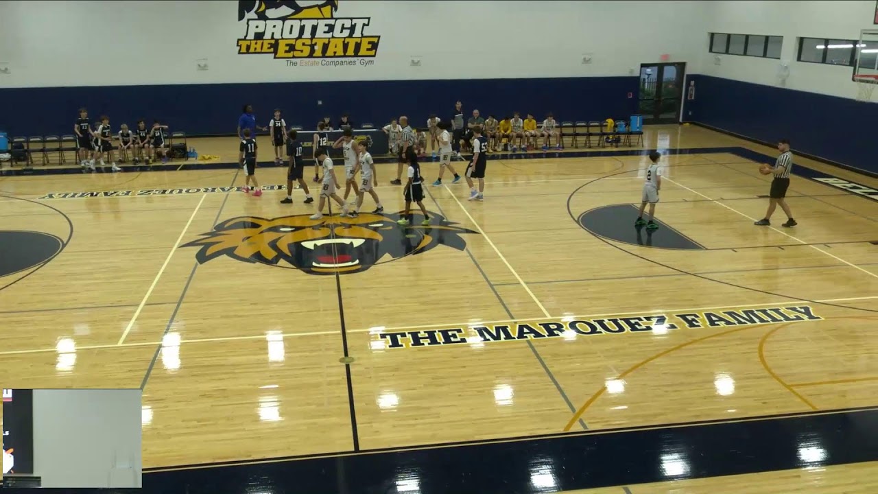 Belen Jesuit MS Blue vs University School Boys' MS Basketball