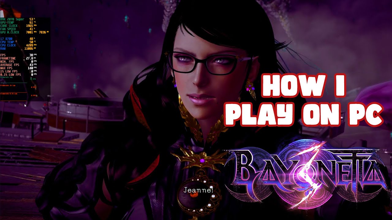 RYUJINX MUITO SUPERIOR AO YUZU! BAYONETTA 3 NO PC! 