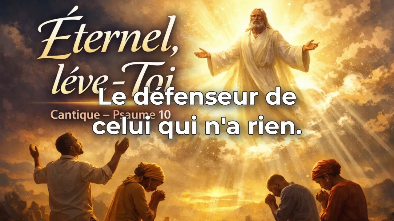 Psaume 10 - Cantique chrétien - Louange _ Prière - Espérance - Foi - Justice de Dieu - Adoration.
