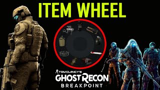 Ghost Recon Breakpoint: ITEM WHEEL Restrictions & How To FIX IT