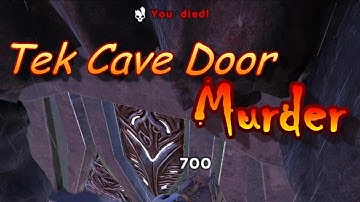 Ark Survival Evolved Tek Cave Door Bug