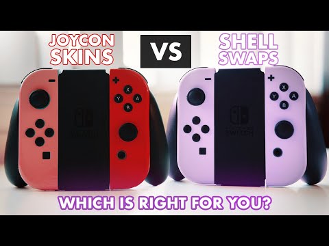 Joycon Skins vs Shell Swaps: Which is right for you?