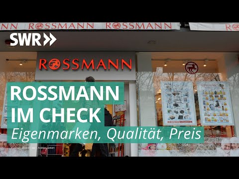 Marktcheck checkt Rossmann – Wie gut ist der Drogeriemarkt wirklich? I Marktcheck SWR