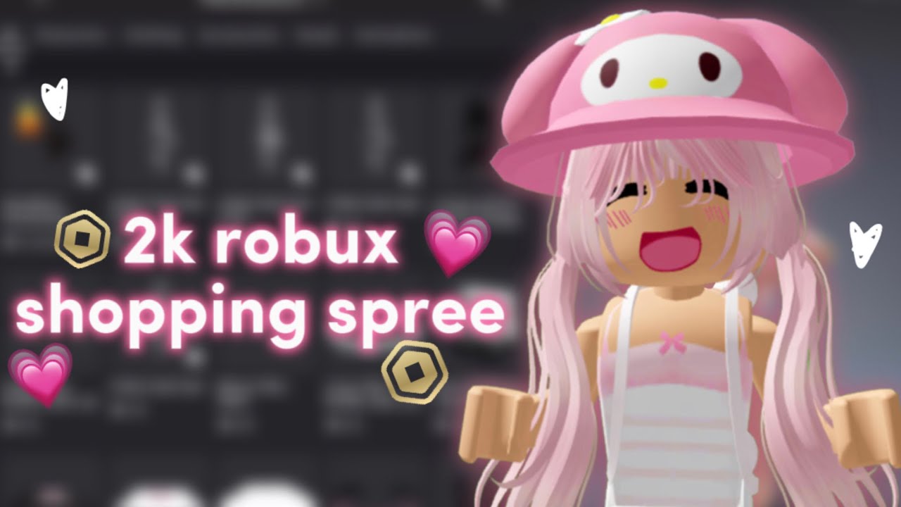 2K ROBUX SHOPPING SPREE💕 *random shppping* - YouTube