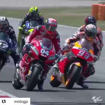 Big crash moto GP - Lorenzo, Dovizioso, Maverick, rossi