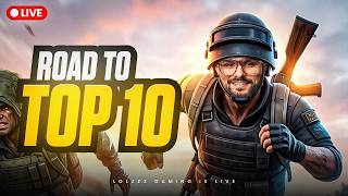 KYA AAJ TOP 10 HOGA? | CONQUEROR RANK PUSH TO #1 | BGMI LIVE
