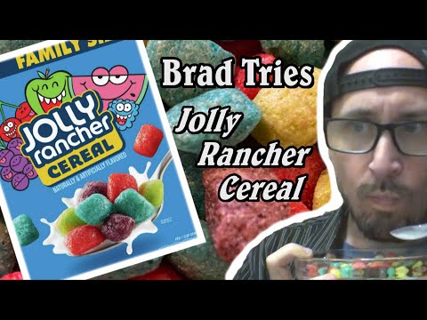 Brad Tries Jolly Rancher Cereal