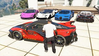 GTA 5: Stealing Super Cars with Franklin #10 (GTA 5 Expensive Cars)