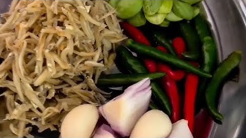 [Shiela Rusly] Sambal Tempoyak Ikan Bilis