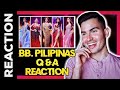 Binibining Pilipinas 2021 Question and Answer Reaction (Q and A) Competition during Coronation Night