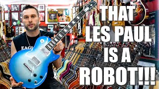 That Les Paul is a ROBOT! The 2007 Gibson Limited Edition Les Paul Robot Guitar