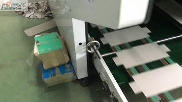 HM 1200D Automatic Grooving Machine (Belt Feeder)