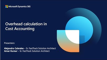 Cost Accounting Part 2 – Overhead Calculation - TechTalk