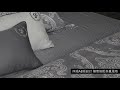 法國CASA BELLE 梵帝亞 加大天絲刺繡防蹣抗菌吸濕排汗兩用被床包組 product youtube thumbnail