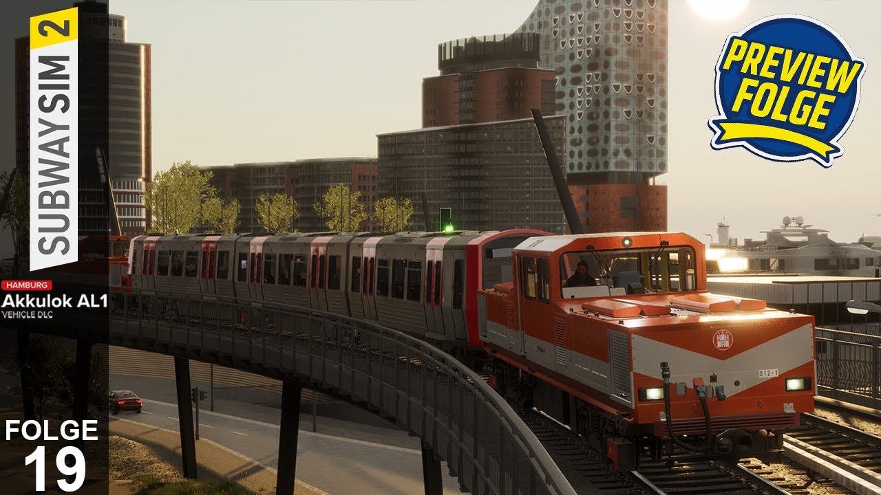 HAMBURGER AKKULOK AL1 im PREVIEW! | Subway Sim 2 🚉 | #19 | LET'S PLAY | 🔴LIVE